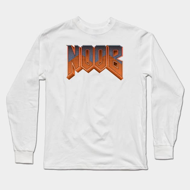 NOOB Long Sleeve T-Shirt by Bomdesignz